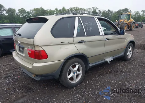 2001 BMW X5 3.0 из США, поврежденный, VIN WBAFA535X1LM61425